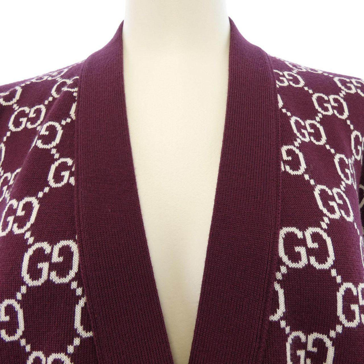 グッチ ウールカーディガン