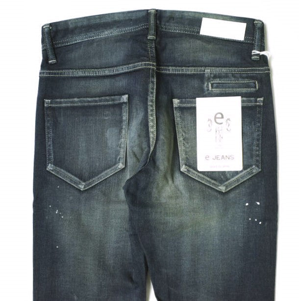 イージーンズ e-801 SLIM STRETCH コットン デニムパンツ