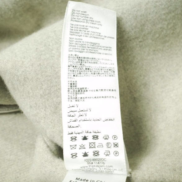 スリーワンフィリップリム ウールコート