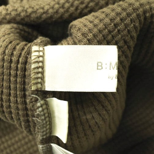B:MING by BEAMS サーマル バック ヘンリー コットン トップ