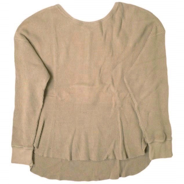 B:MING by BEAMS サーマル バック ヘンリー コットン トップ