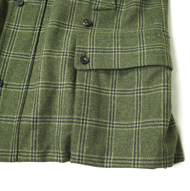 A.PRESSE ハンティング ハーフ コート 23AW オリーブ