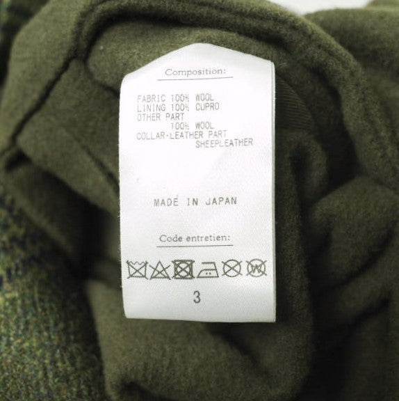 A.PRESSE ハンティング ハーフ コート 23AW オリーブ