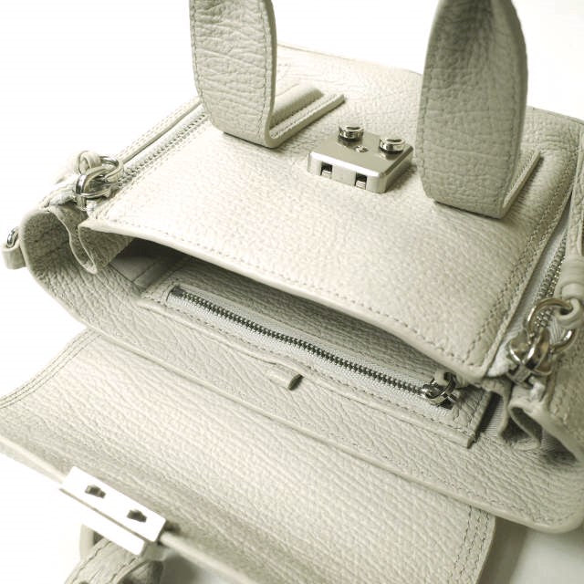 スリーワンフィリップリム PASHLI MINI SATCHEL レザーハンドバッグ