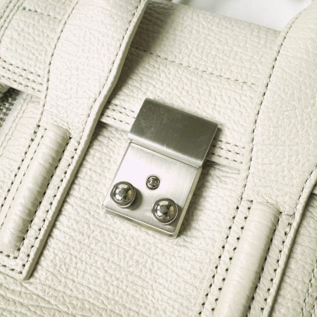 スリーワンフィリップリム PASHLI MINI SATCHEL レザーハンドバッグ