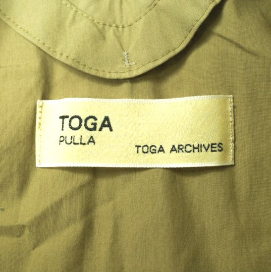 TOGA PULLA TP21-FH217 コットン ナイロン ドレス