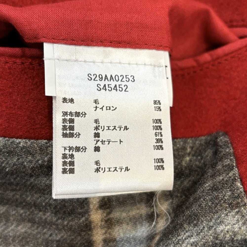 Maison Margiela リバーシブル チェック パネル コート