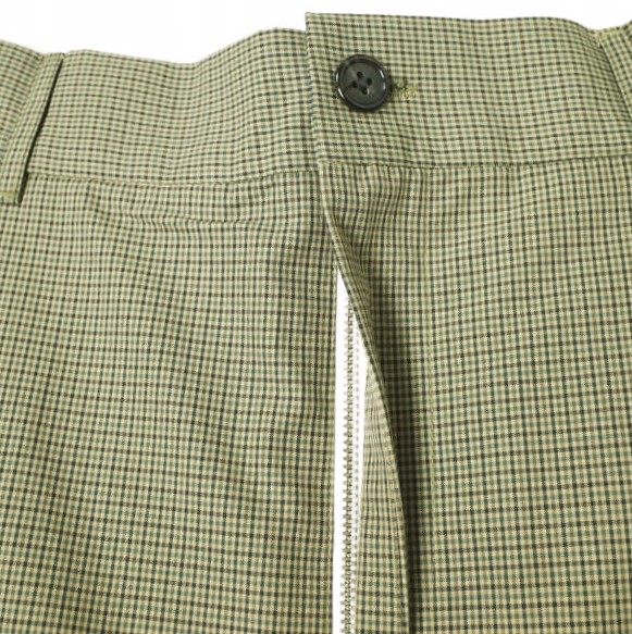 カミエルフォートヘンス PLEATED SUIT PANTS SHORTS コットン ショートパンツ