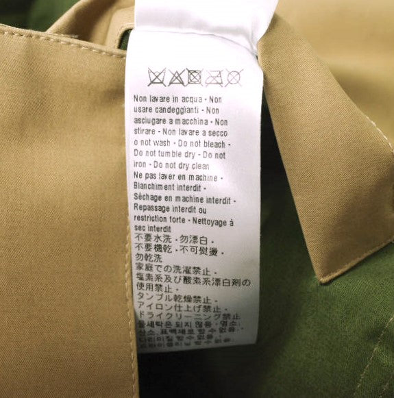 ヘドメイナー WATERPROOF RAGLAN PARKA コットン混 コート