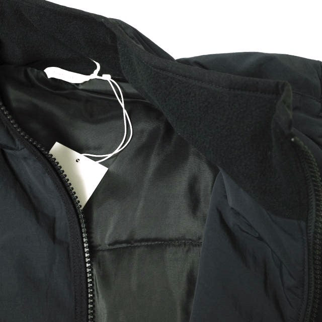 FARAH ナイロン ジップアップ ベスト ブラック L
