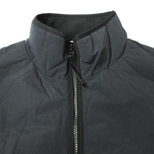 FARAH ナイロン ジップアップ ベスト ブラック L
