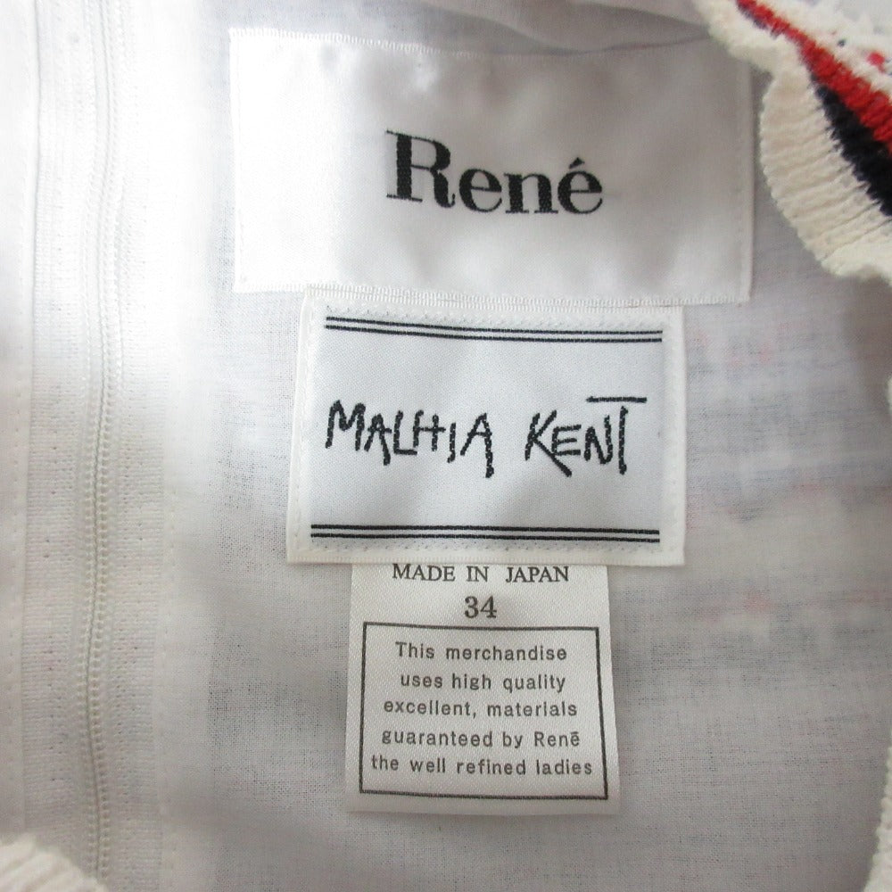Rene MALHIA KENT ファブリック ドレス