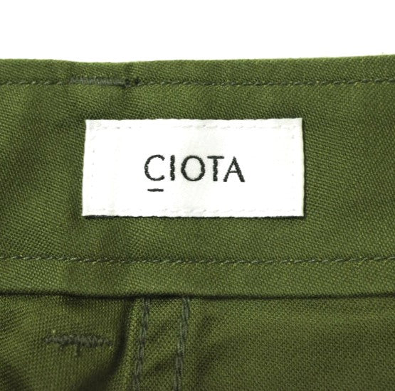 CIOTA スビン コットン パンツ
