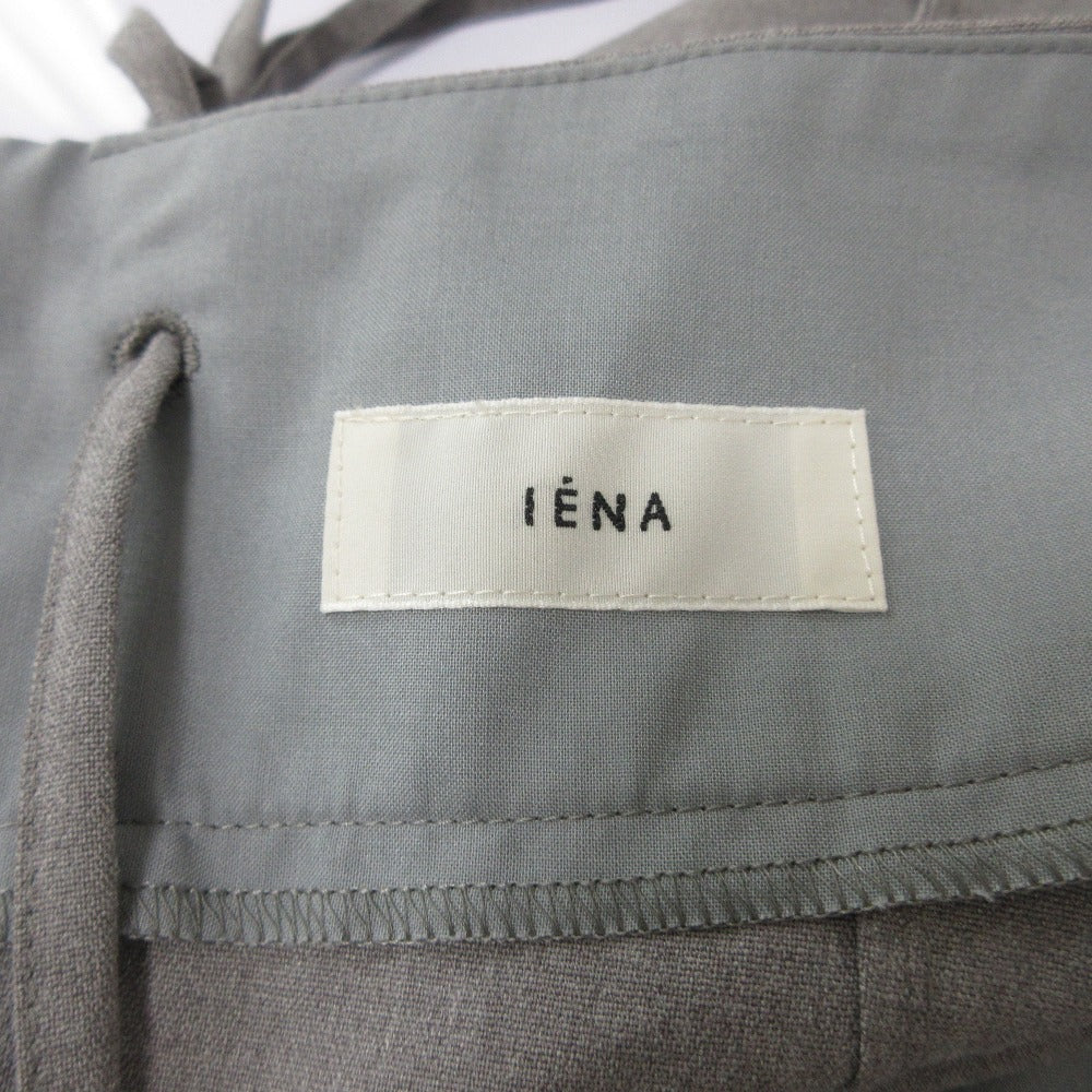 IENA デザイン キャミソール ロング ドレス