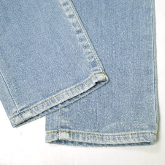 イージーンズ SEA HORSE BOY'S TAPERED 綿 ストレッチデニムパンツ