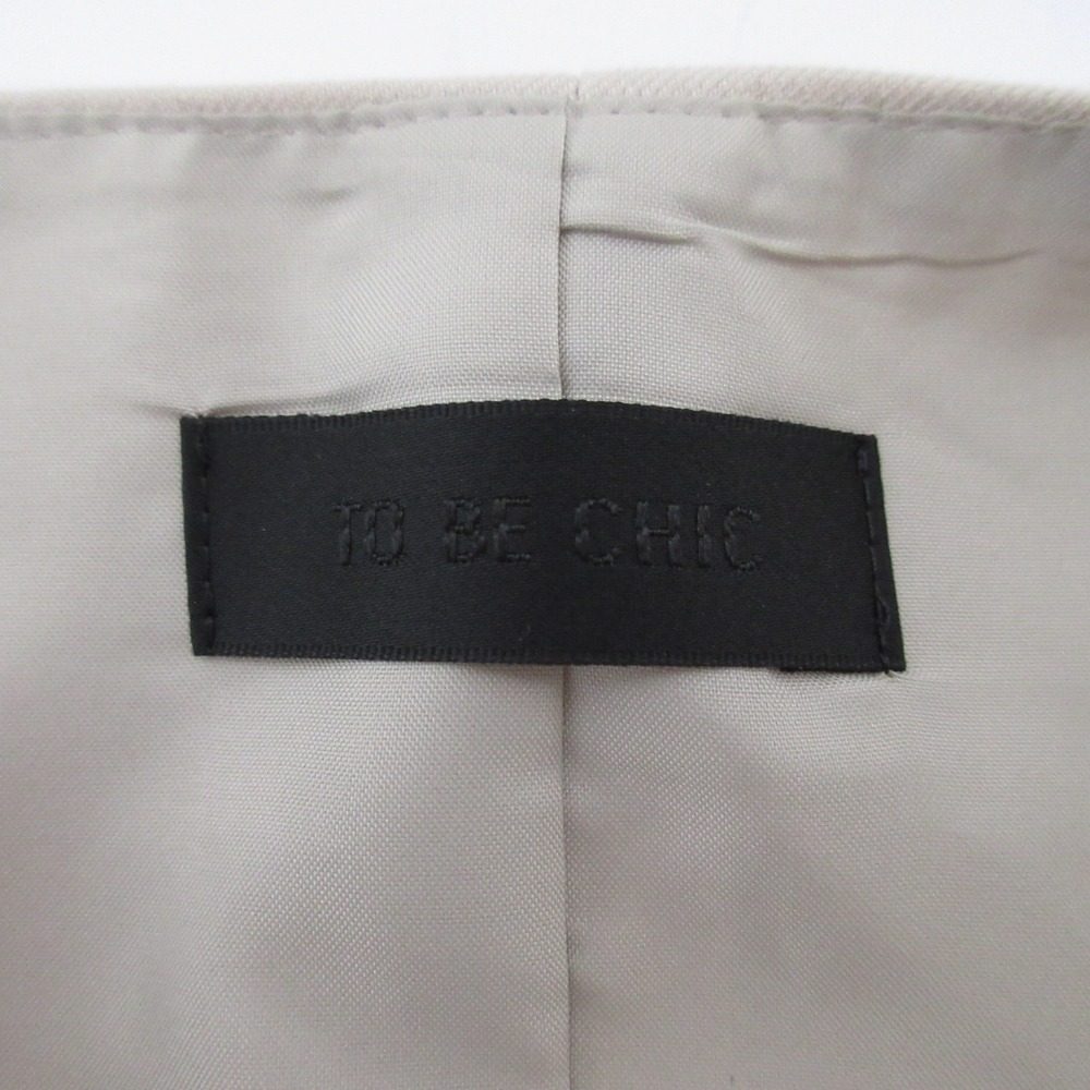 TO BE CHIC 3WAY フェイク ファー ベスト