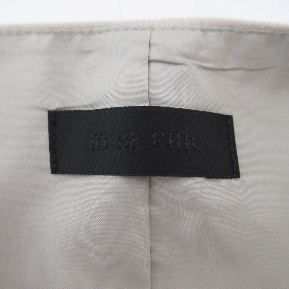 TO BE CHIC 3WAY フェイク ファー ベスト