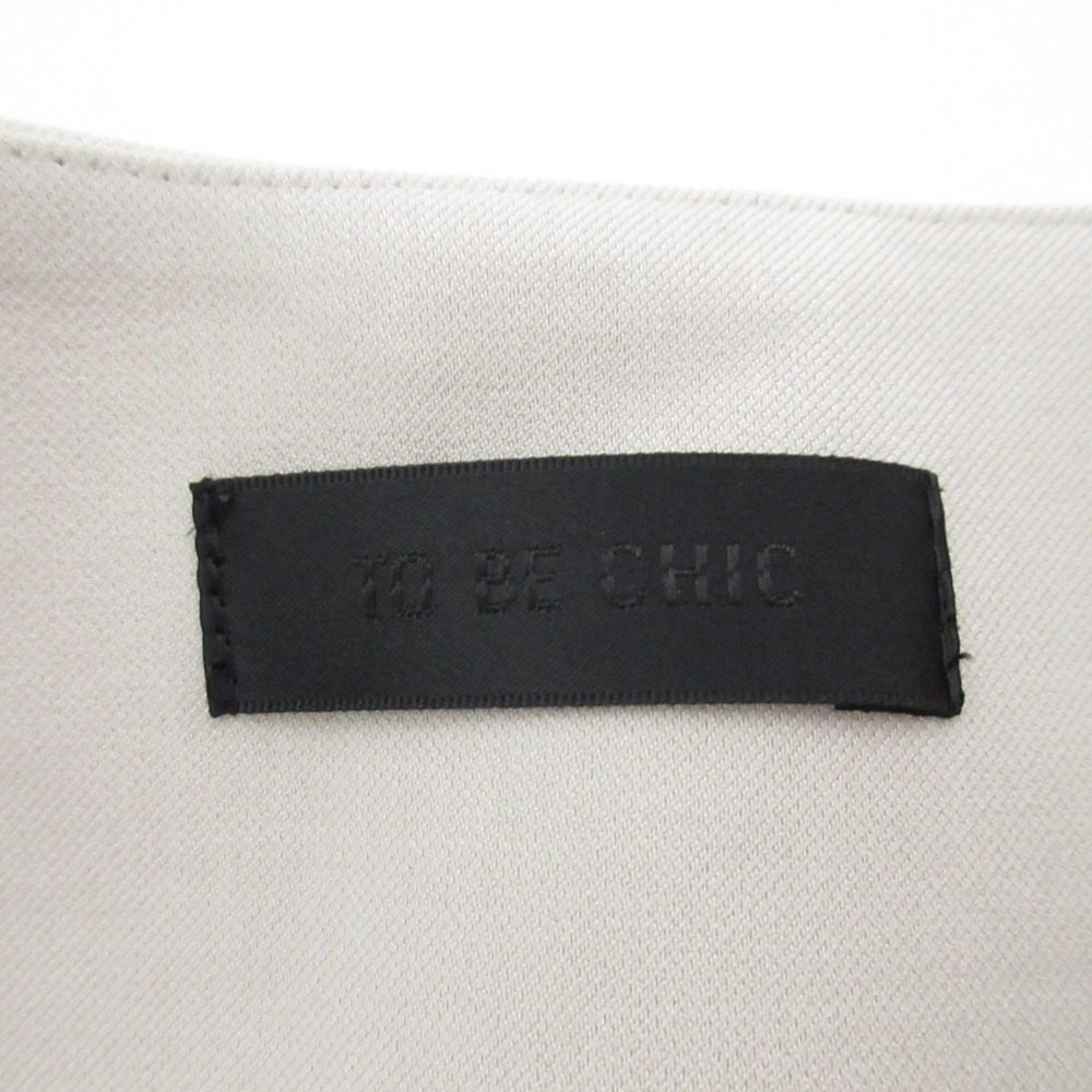 TO BE CHIC 3WAY フェイク ファー ベスト