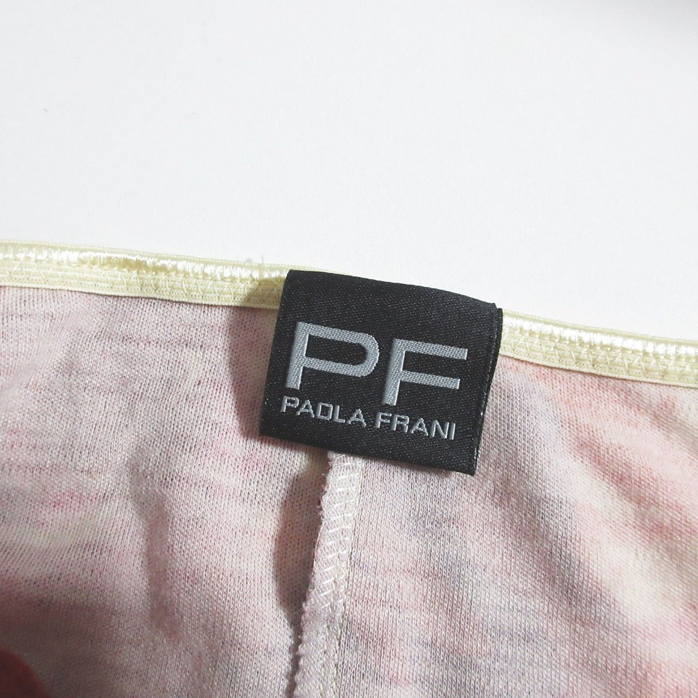 Paola Frani ローズ プリント ドレス