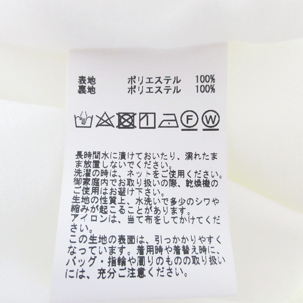 Tiara 千鳥ジャカードノースリーブトップス