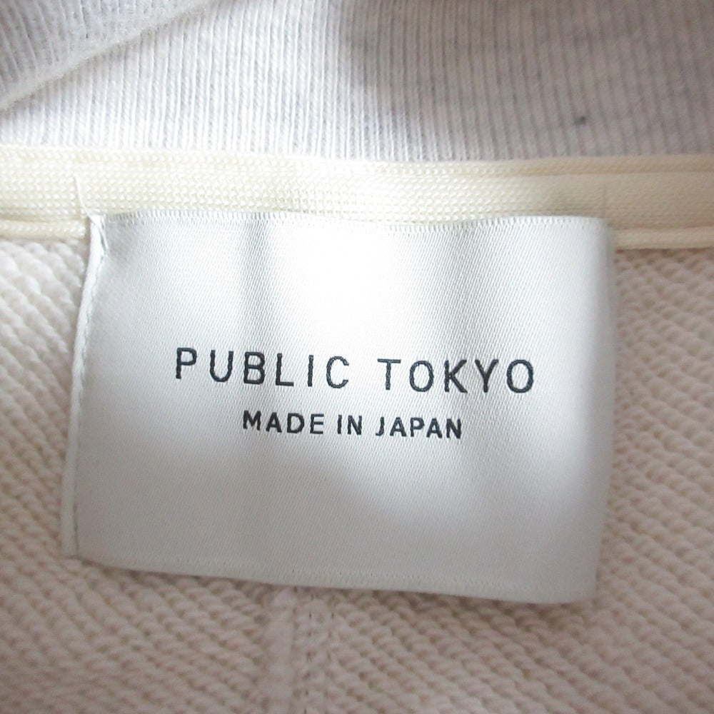 PUBLIC TOKYO フック ディテール スウェット トップ