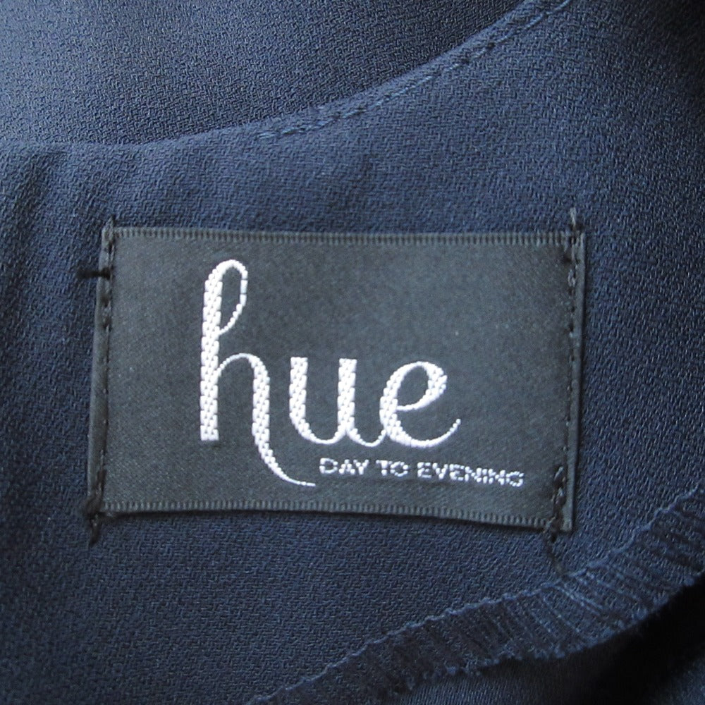 hue DAY TO EVENING レース フリル ブラウス