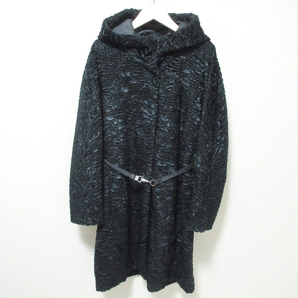 S Max Mara ベロア ジャカード コート