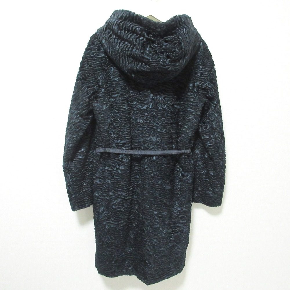S Max Mara ベロア ジャカード コート