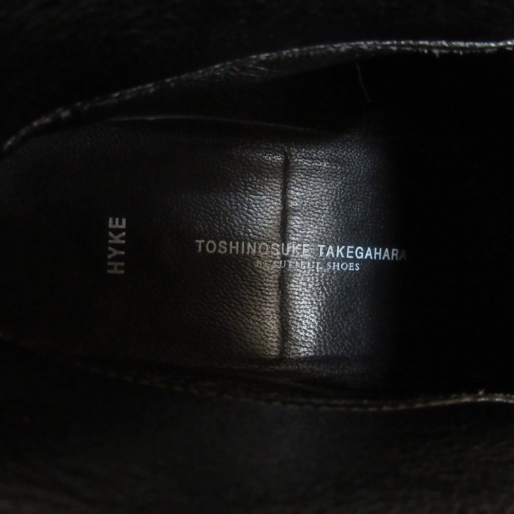 HYKE BEAUTIFUL SHOES レースアップ ショートブーツ