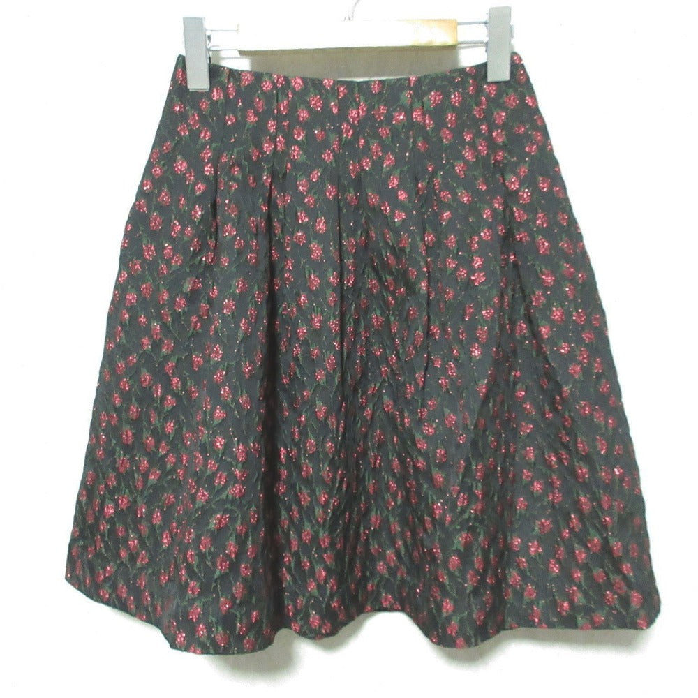 M'S GRACY フラワー ジャカード スカート