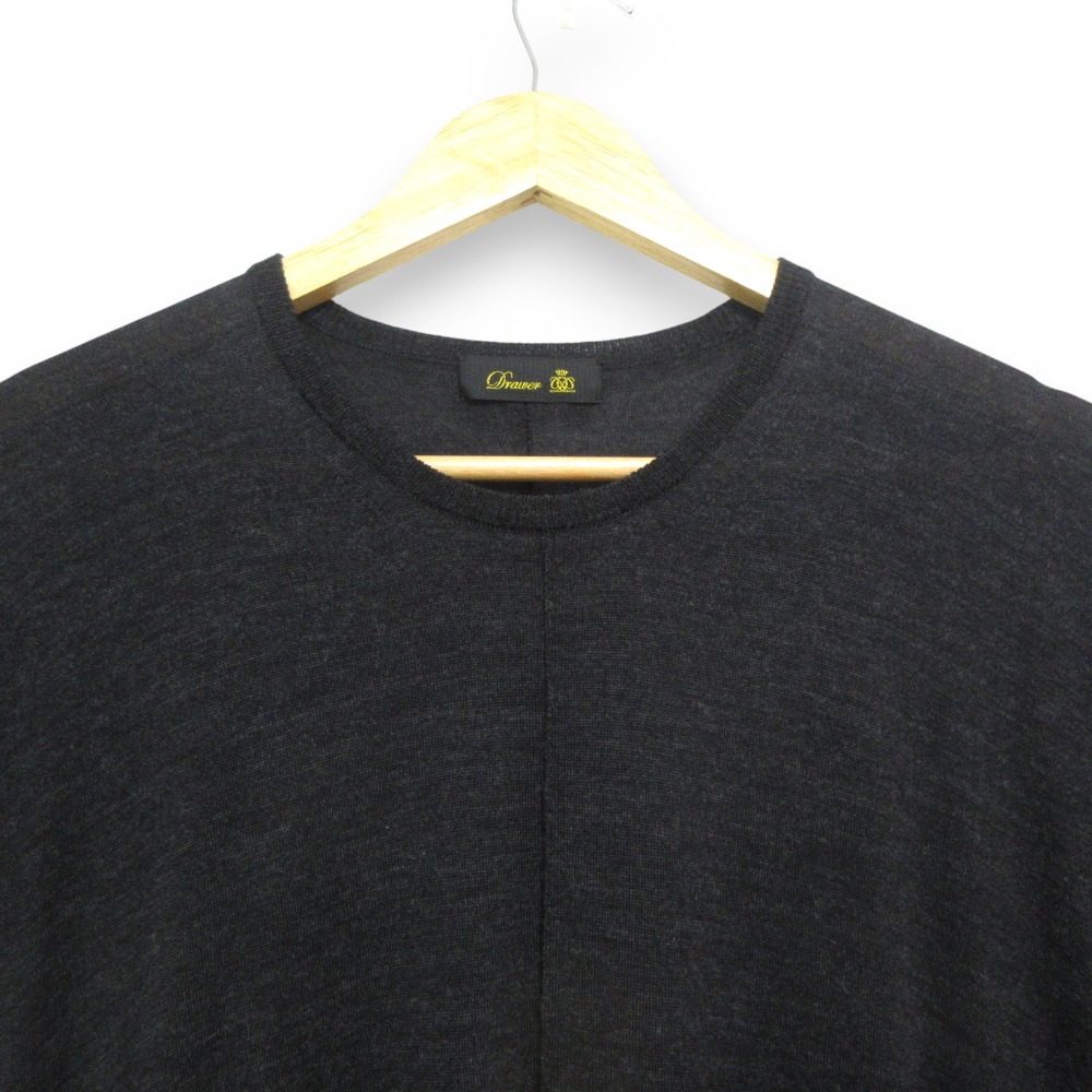 Drawer ウール ニット ドレス