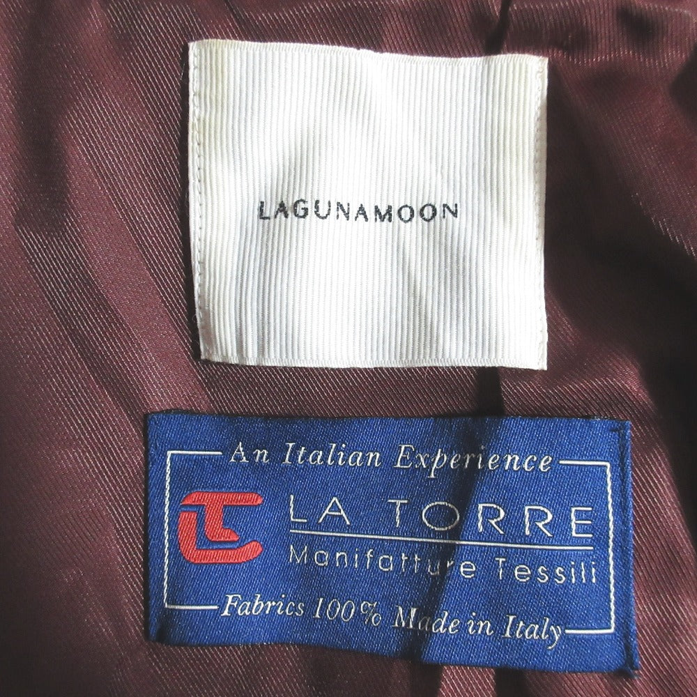LAGUNAMOON イタリアン ファブリック ウール コート