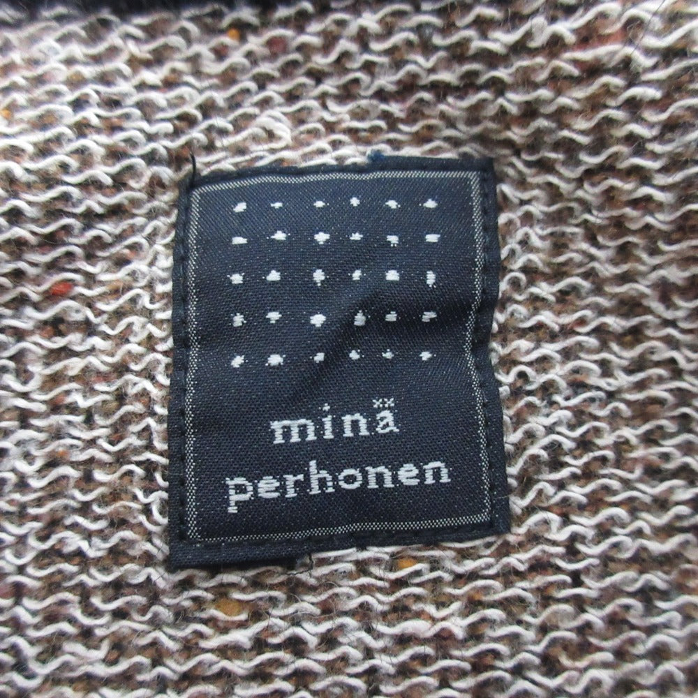 mina perhonen herb salt ミックスニットショートスリーブ