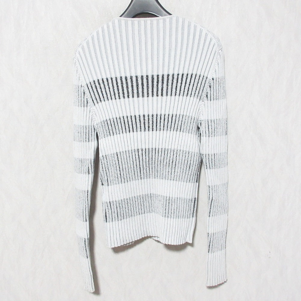 アドルフォ ドミンゲス アシンメトリー リブ ニット ジャケット