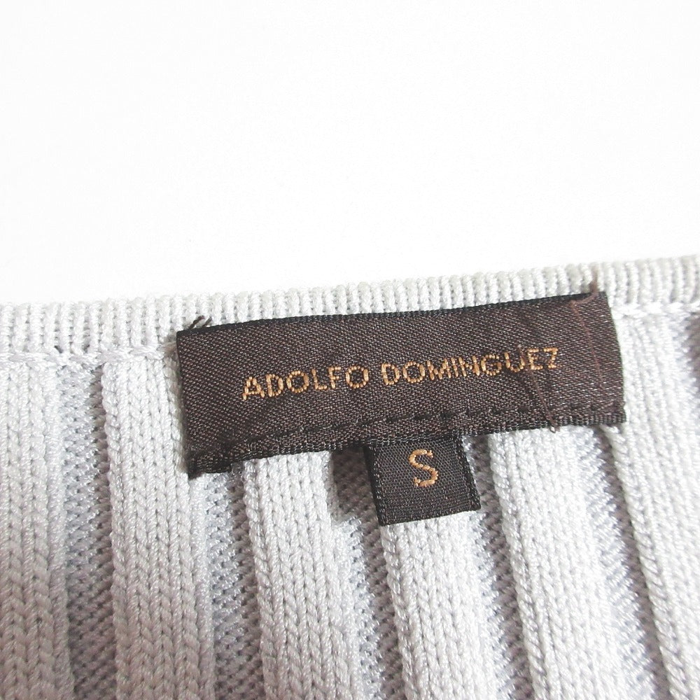 アドルフォ ドミンゲス アシンメトリー リブ ニット ジャケット