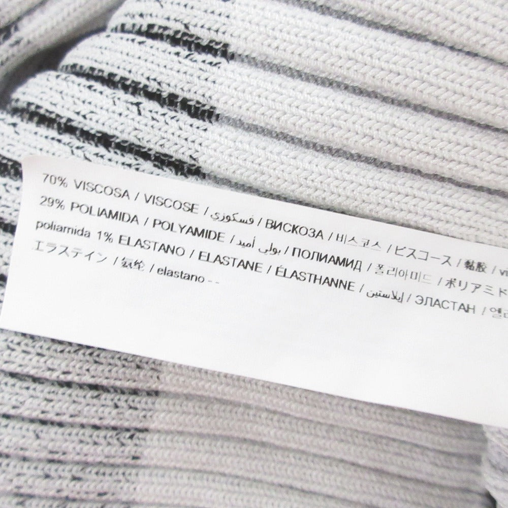 アドルフォ ドミンゲス アシンメトリー リブ ニット ジャケット