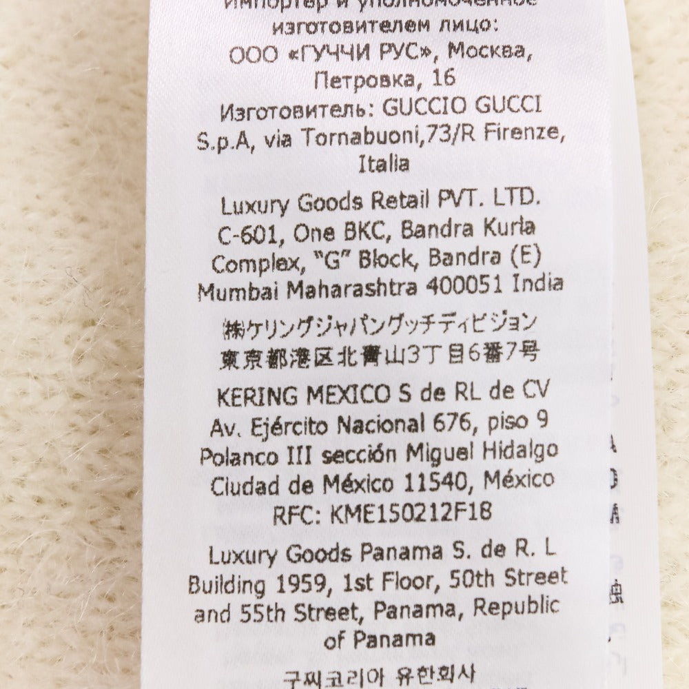 グッチ ブラッシュド モヘア ニット ドレス
