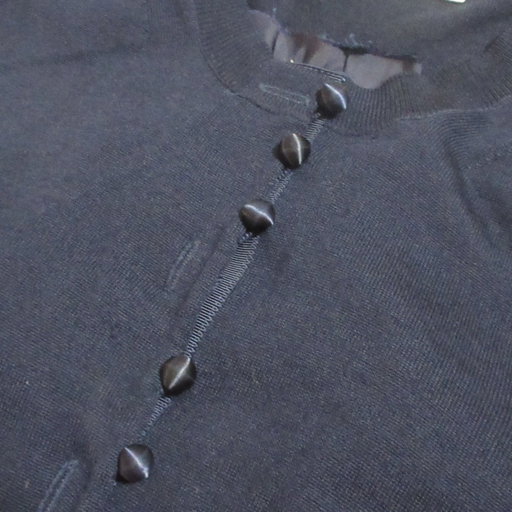 sacai luck ウール バック キュプラ ニット カーディガン