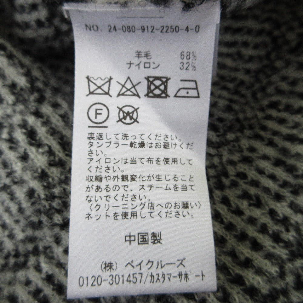 SLOBE IENA スキッパー ニット プルオーバー