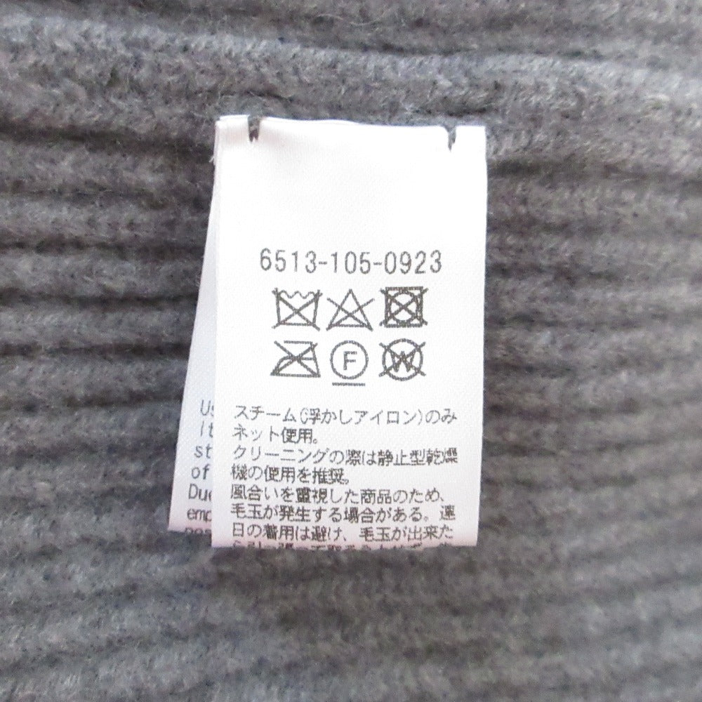 Drawer 9G リブ編み タートルネック セーター