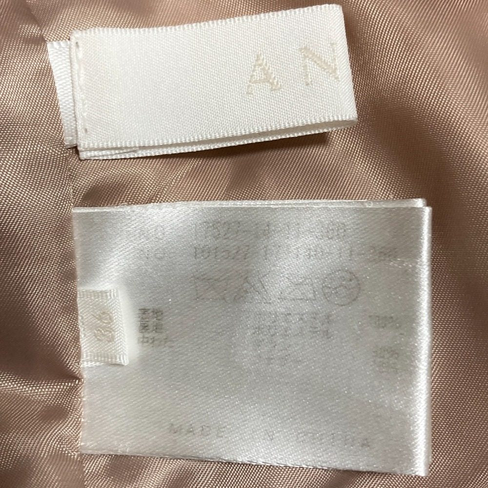 ANAYI フェイク スエード ダウン コート