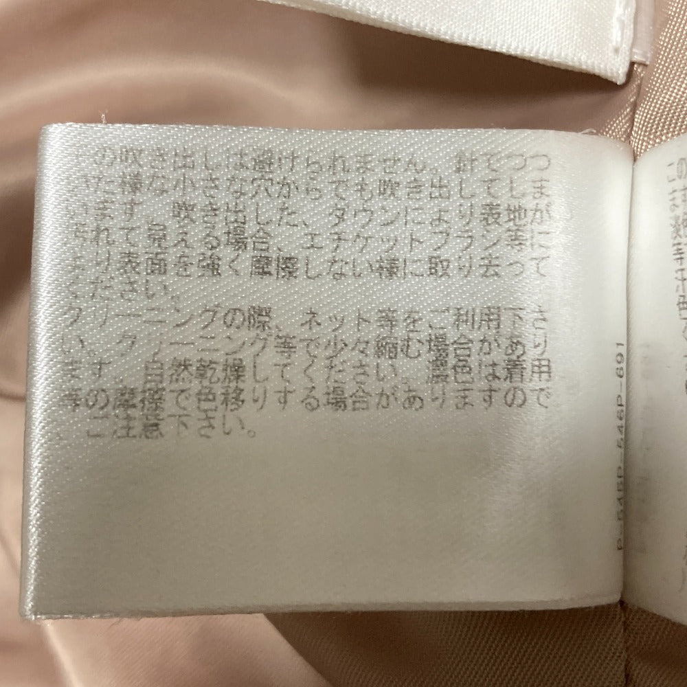 ANAYI フェイク スエード ダウン コート
