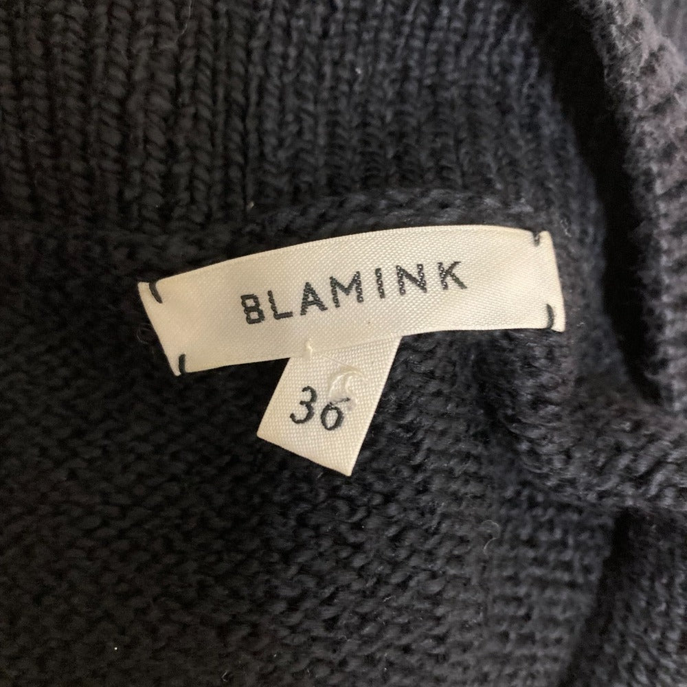 BLAMINK C 5G テンジク BN LS ニット セーター