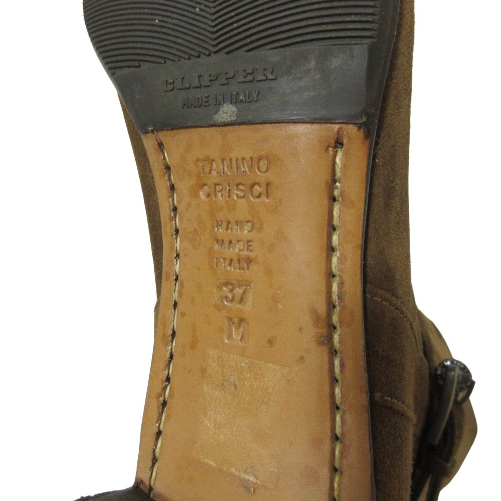 TANINO CRISCI スエード ロング ブーツ