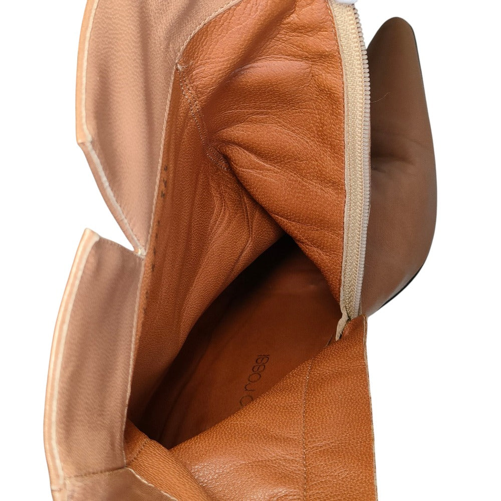 セルジオ ロッシ レザー ショート ブーツ