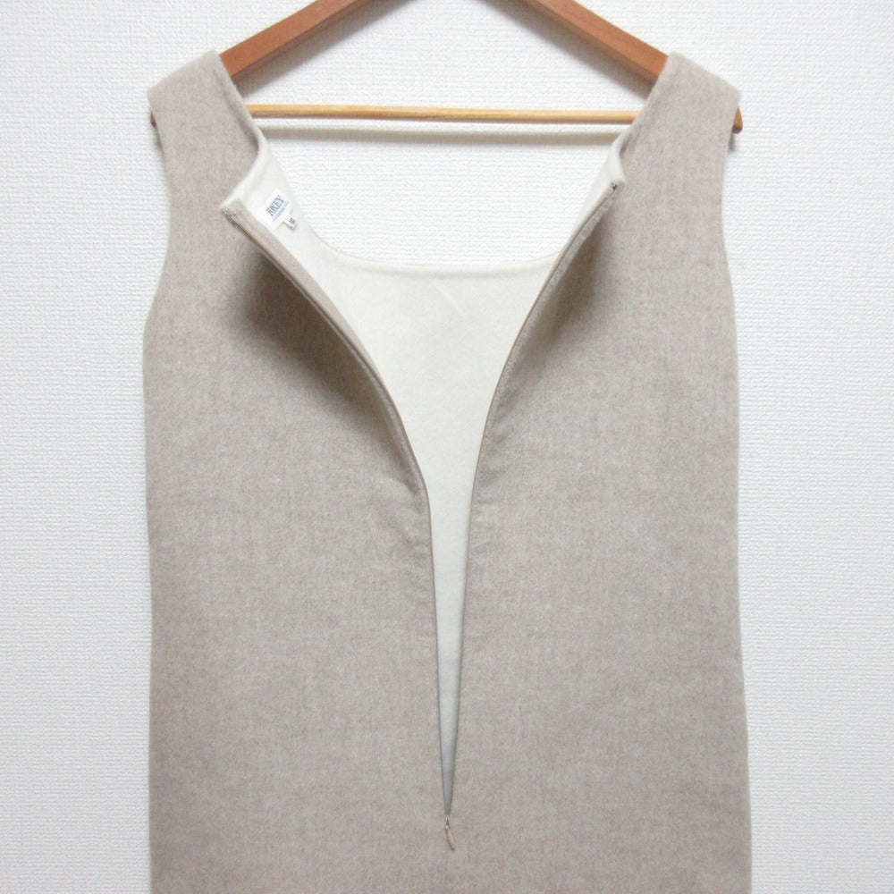 FOXEY アンゴラ カシゴラ ブレンド ノースリーブ ドレス