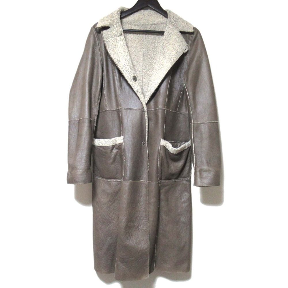 BORGO DEI BLU シアリング リバーシブル コート