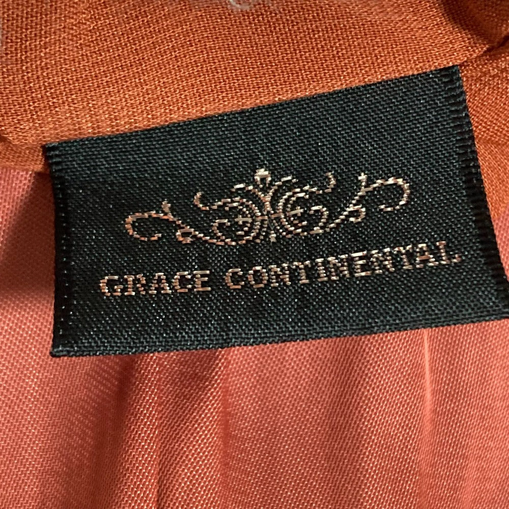 GRACE CONTINENTAL シャーリング ティアード スカート