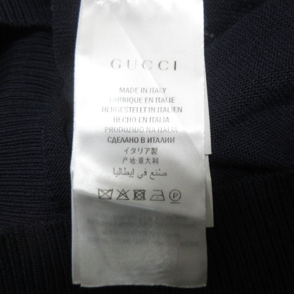 グッチ Gモチーフ ウールカーディガン