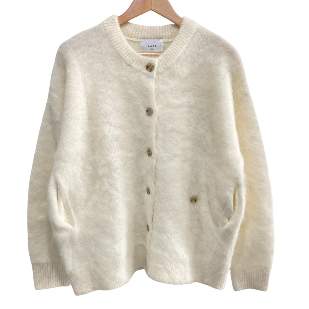 クラネ MOHAIR LOOSE KNIT カーディガン
